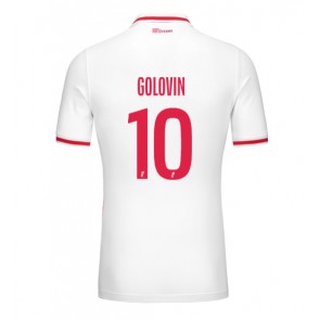 AS Monaco Aleksandr Golovin #10 Hjemmebanetrøje 2024-25 Kort ærmer